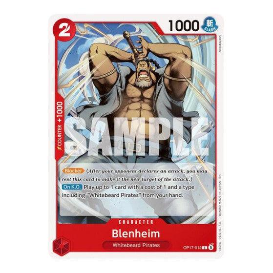 Blenheim The World's Strongest Warriors (OP17) - (, Near Mint)