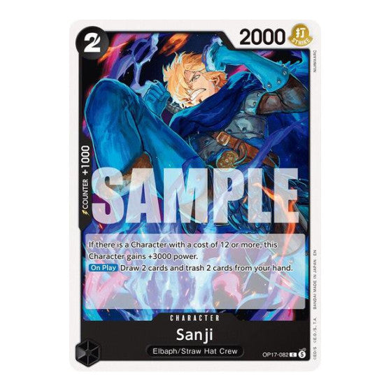 Sanji The World's Strongest Warriors (OP17) - (, Near Mint)