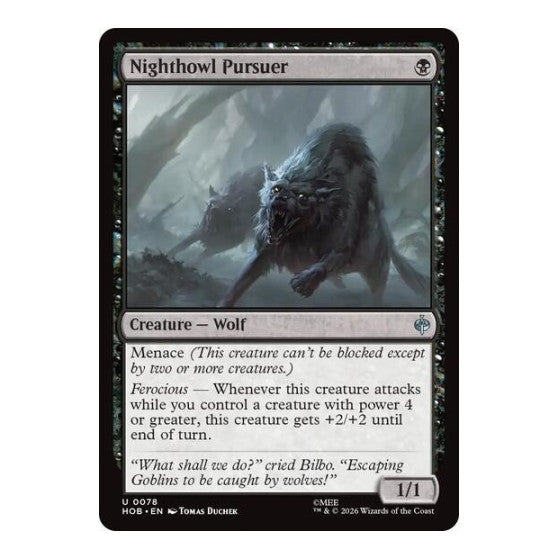 Nighthowl Pursuer The Hobbit (HOB) - (, Near Mint)