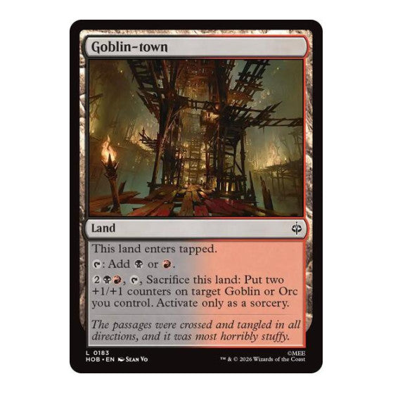 Goblin-town The Hobbit (HOB)