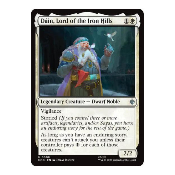 Dain, Lord of the Iron Hills The Hobbit (HOB)