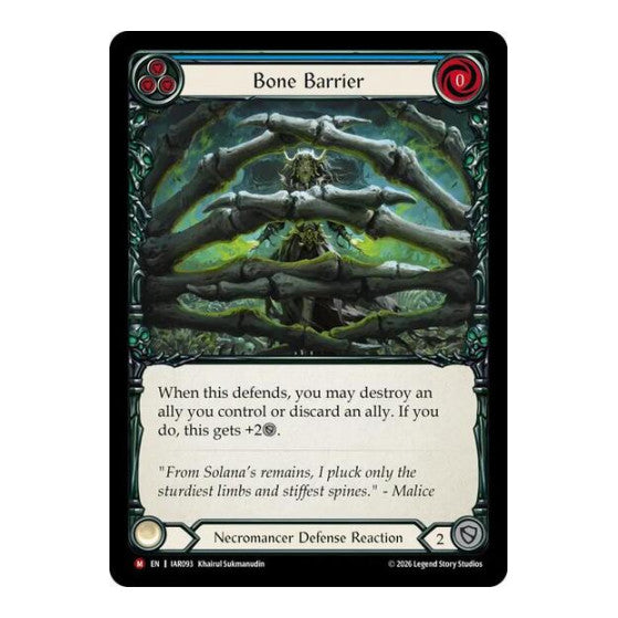 Bone Barrier Usurp the Shadow Throne (IAR) - (, Near Mint)