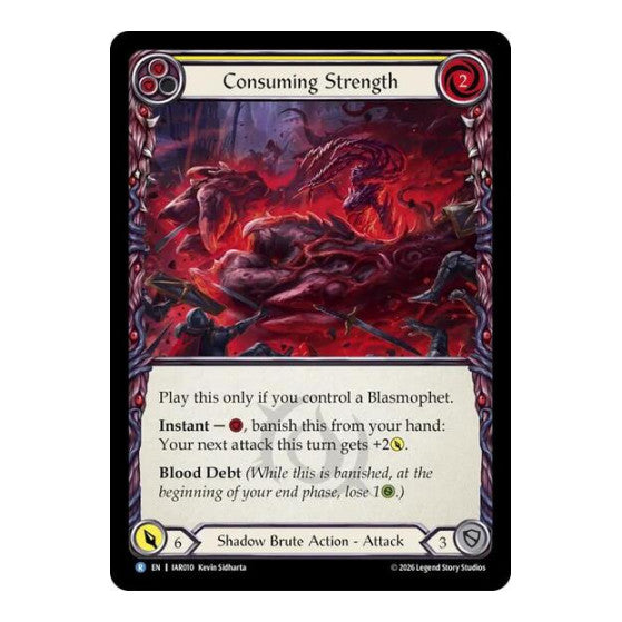 Consuming Strength Usurp the Shadow Throne (IAR) - (, Near Mint)