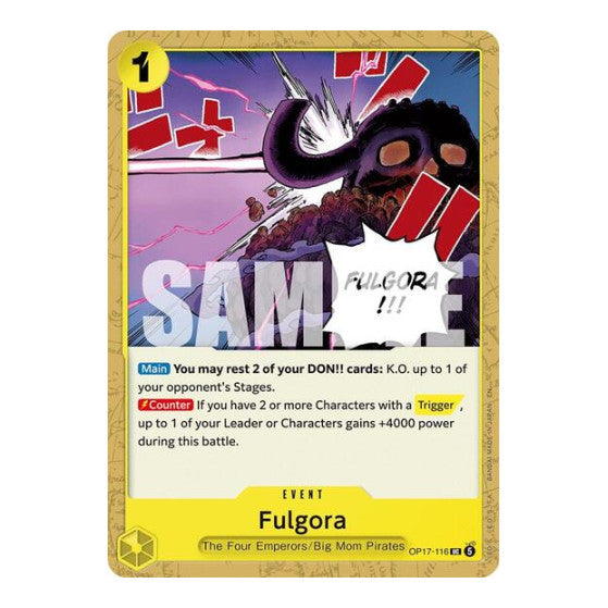 Fulgora The World's Strongest Warriors (OP17) - (, Near Mint)