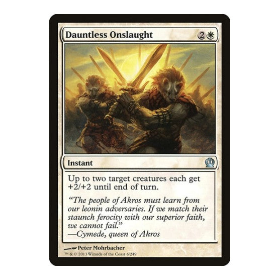 Dauntless Onslaught Theros (THS) - (, Lightly Played)
