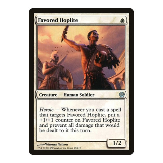 Favored Hoplite Theros (THS)