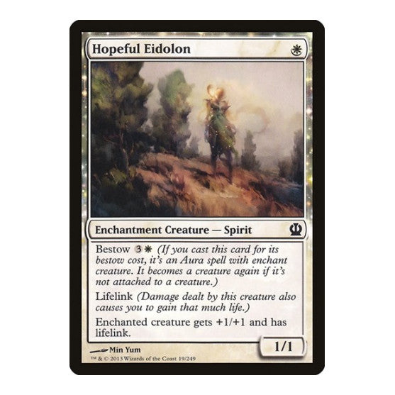 Hopeful Eidolon Theros (THS) - (, Lightly Played)