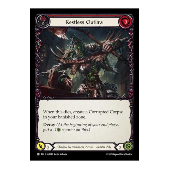 Restless Outlaw Usurp the Shadow Throne (IAR) - (, Near Mint)