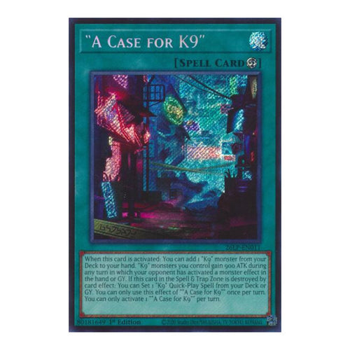 A Case for K9 Secret Rare Limited Pack World Championship 2026 (26LP) - (1st Edition, Near Mint)