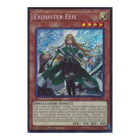 Exosister Elis Secret Rare Limited Pack World Championship 2026 (26LP) - (1st Edition, Near Mint)