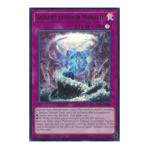 Radiant Typhoon Mandate Limited Pack World Championship 2026 (26LP) - (1st Edition, Near Mint)