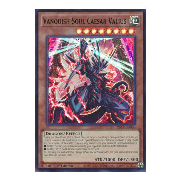 Vanquish Soul Caesar Valius Limited Pack World Championship 2026 (26LP) - (1st Edition, Near Mint)