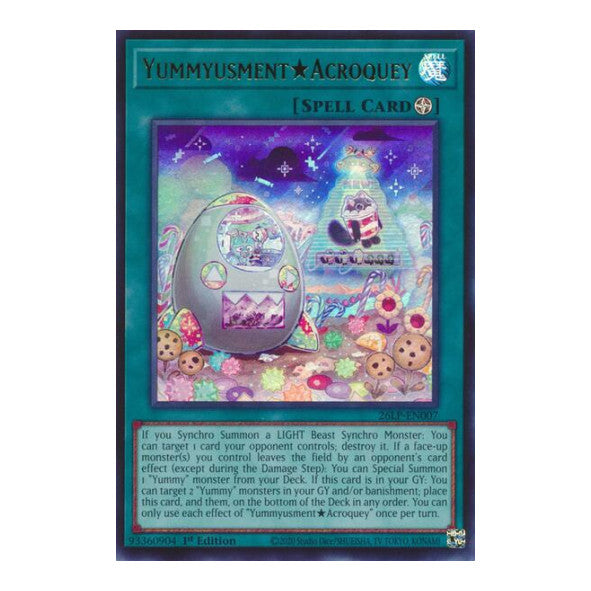 YummyusmentAcroquey Limited Pack World Championship 2026 (26LP) - (1st Edition, Near Mint)