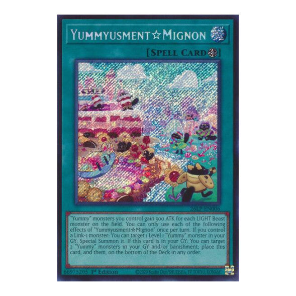 YummyusmentMignon Secret Rare Limited Pack World Championship 2026 (26LP) - (1st Edition, Near Mint)