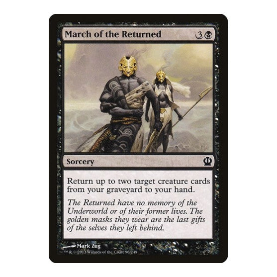 March of the Returned Theros (THS) - (Foil, Lightly Played)