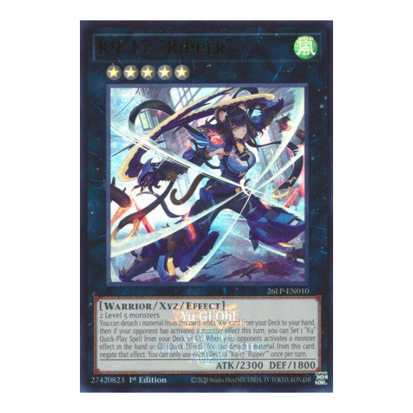 K9 17 Ripper Emblazoned Limited Pack World Championship 2026 (26LP) - (1st Edition, Near Mint)