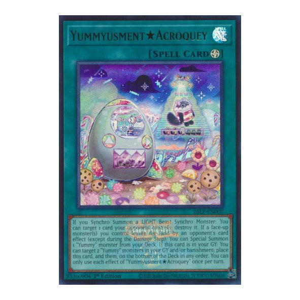 YummyusmentAcroquey Emblazoned Limited Pack World Championship 2026 (26LP) - (1st Edition, Near Mint)