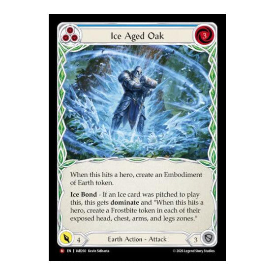 Ice Aged Oak Usurp the Shadow Throne (IAR) - (, Near Mint)