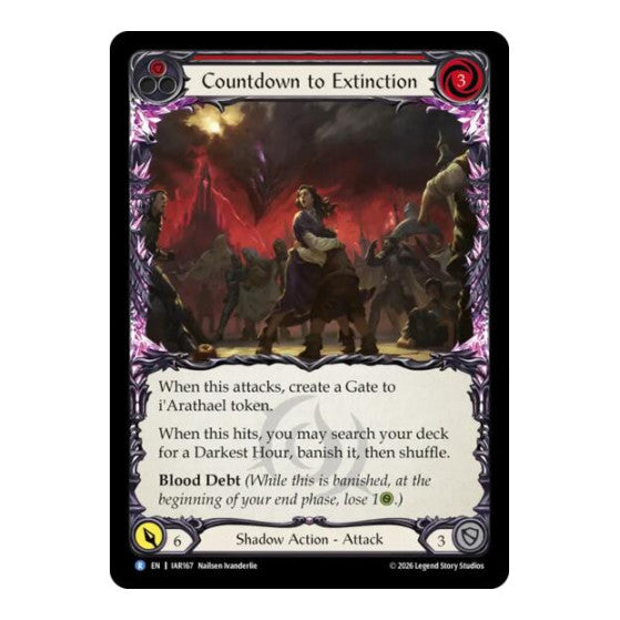 Countdown to Extinction (Red) Usurp the Shadow Throne (IAR)