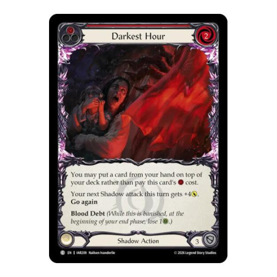 Darkest Hour (Red) Usurp the Shadow Throne (IAR)