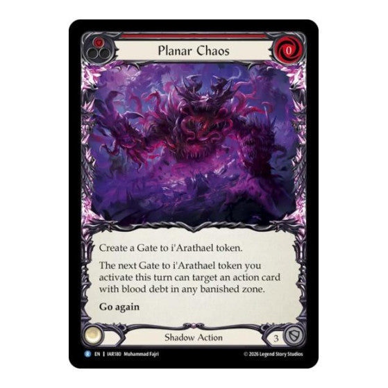 Planar Chaos Usurp the Shadow Throne (IAR) - (, Near Mint)