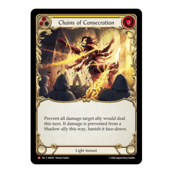 Chains of Consecration Usurp the Shadow Throne (IAR) - (, Near Mint)