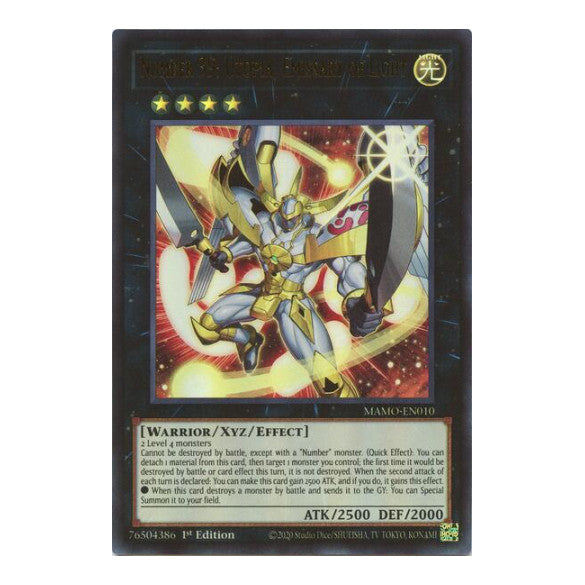 Number 39 Utopia Emissary of Light Magnificent Monsters (MAMO) - (#MAMO-EN010, Ultra Rare) (1st Edition, Near Mint)
