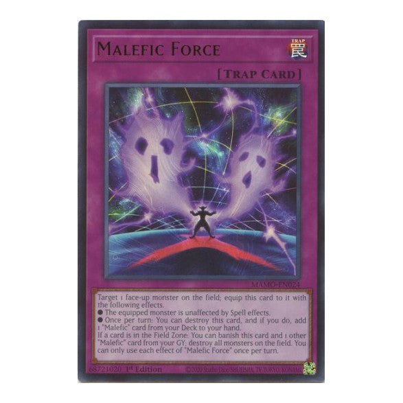 Malefic Force Magnificent Monsters (MAMO) - (#MAMO-EN024, Ultra Rare) (1st Edition, Near Mint)