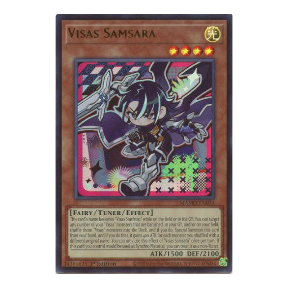 Visas Samsara Magnificent Monsters (MAMO) - (#MAMO-EN033, Ultra Rare) (1st Edition, Near Mint)