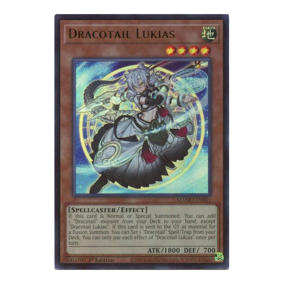 Dracotail Lukias Magnificent Monsters (MAMO) - (#MAMO-EN061, Ultra Rare) (1st Edition, Near Mint)