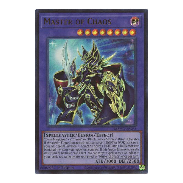 Master of Chaos Magnificent Monsters (MAMO) - (#MAMO-EN073, Ultra Rare) (1st Edition, Near Mint)