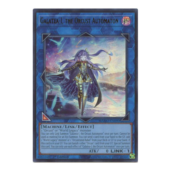 Galatea I the Orcust Automaton Magnificent Monsters (MAMO) - (#MAMO-EN090, Ultra Rare) (1st Edition, Near Mint)