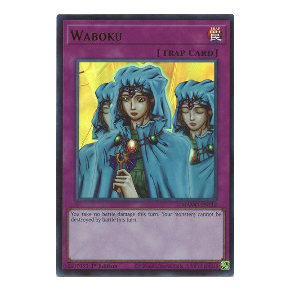 Waboku Magnificent Monsters (MAMO) - (#MAMO-EN112, Ultra Rare) (1st Edition, Near Mint)