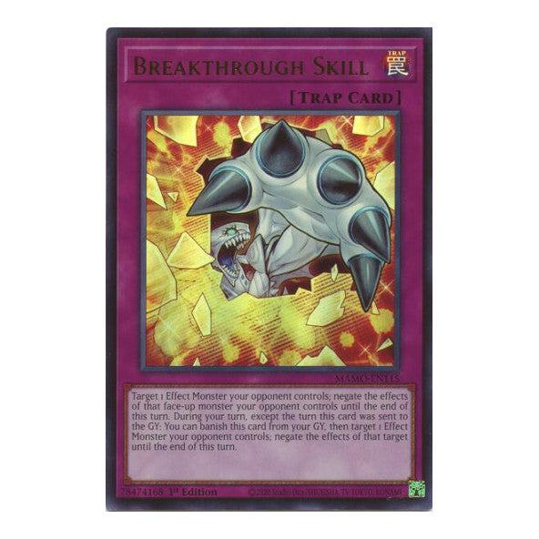 Breakthrough Skill Magnificent Monsters (MAMO) - (#MAMO-EN115, Ultra Rare) (1st Edition, Near Mint)