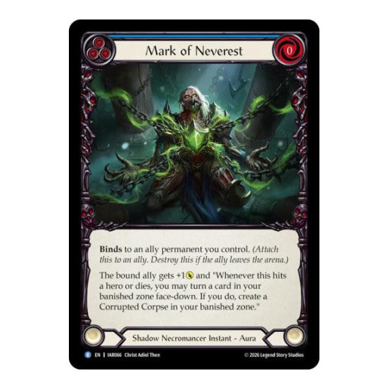 Mark of Neverest Usurp the Shadow Throne (IAR)