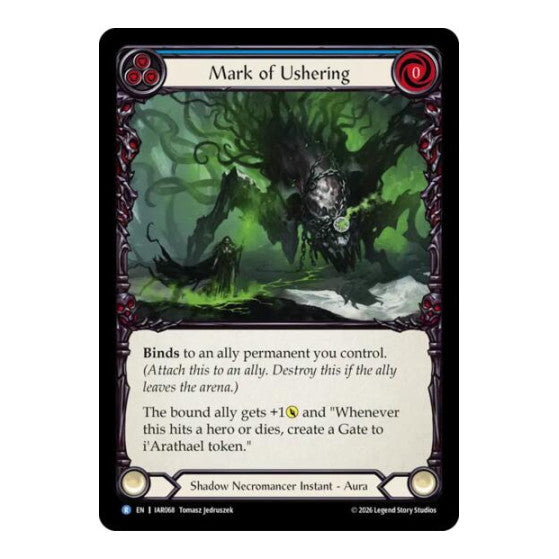 Mark of Ushering Usurp the Shadow Throne (IAR) - (, Near Mint)