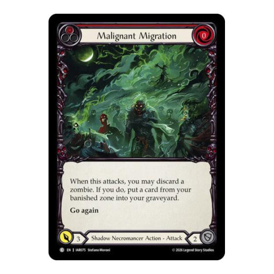 Malignant Migration (Red) Usurp the Shadow Throne (IAR)
