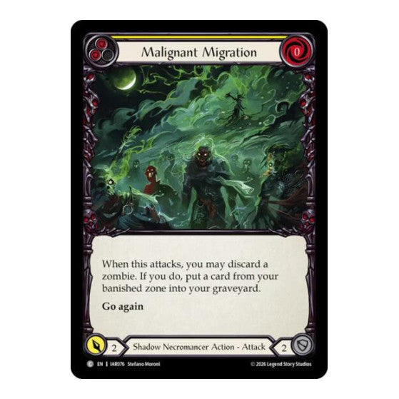 Malignant Migration (Yellow) Usurp the Shadow Throne (IAR)