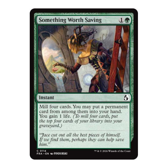 Something Worth Saving Reality Fracture (FRA)