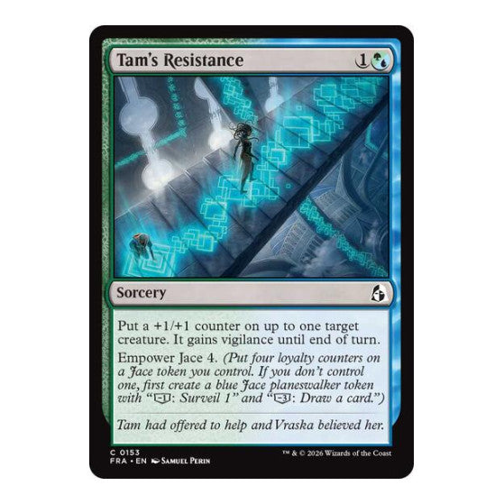Tam's Resistance Reality Fracture (FRA) - (Foil, Near Mint)