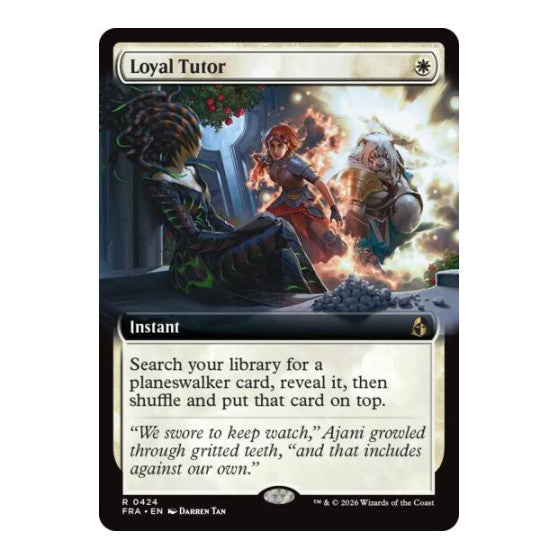 Loyal Tutor (Extended Art) Reality Fracture (FRA)
