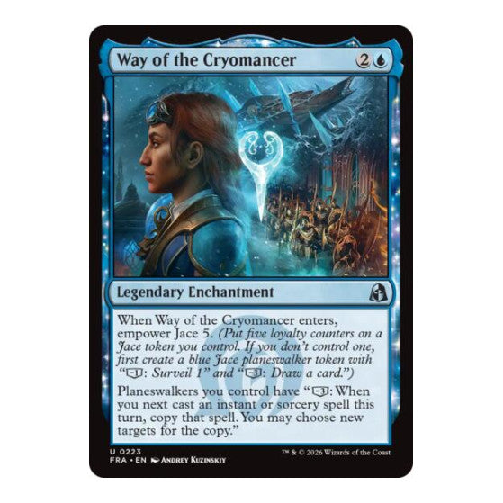 Way of the Cryomancer Reality Fracture (FRA) - (Foil, Near Mint)
