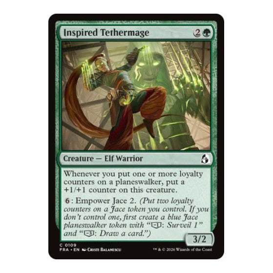 Inspired Tethermage Reality Fracture (FRA) - (Foil, Near Mint)