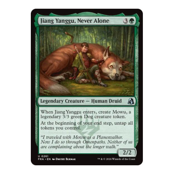 Jiang Yanggu, Never Alone Reality Fracture (FRA) - (Foil, Near Mint)