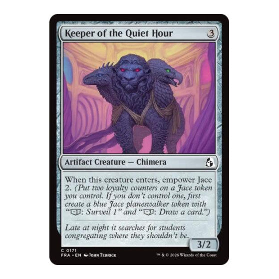 Keeper of the Quiet Hour Reality Fracture (FRA)