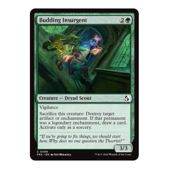 Budding Insurgent Reality Fracture (FRA)