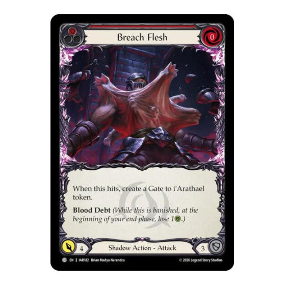 Breach Flesh (Red) Usurp the Shadow Throne (IAR)