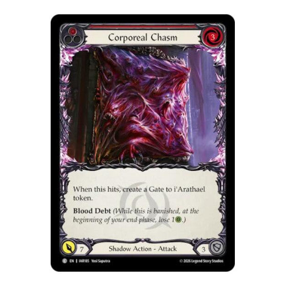Corporeal Chasm (Red) Usurp the Shadow Throne (IAR)