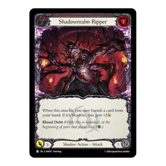 Shadowrealm Ripper (Red) Usurp the Shadow Throne (IAR)