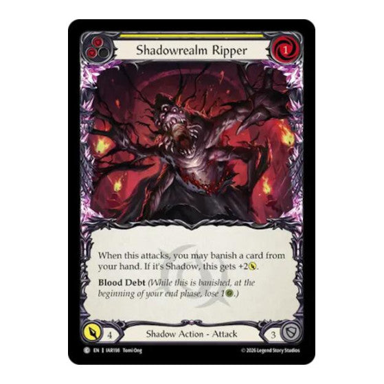 Shadowrealm Ripper (Yellow) Usurp the Shadow Throne (IAR) - (, Near Mint)